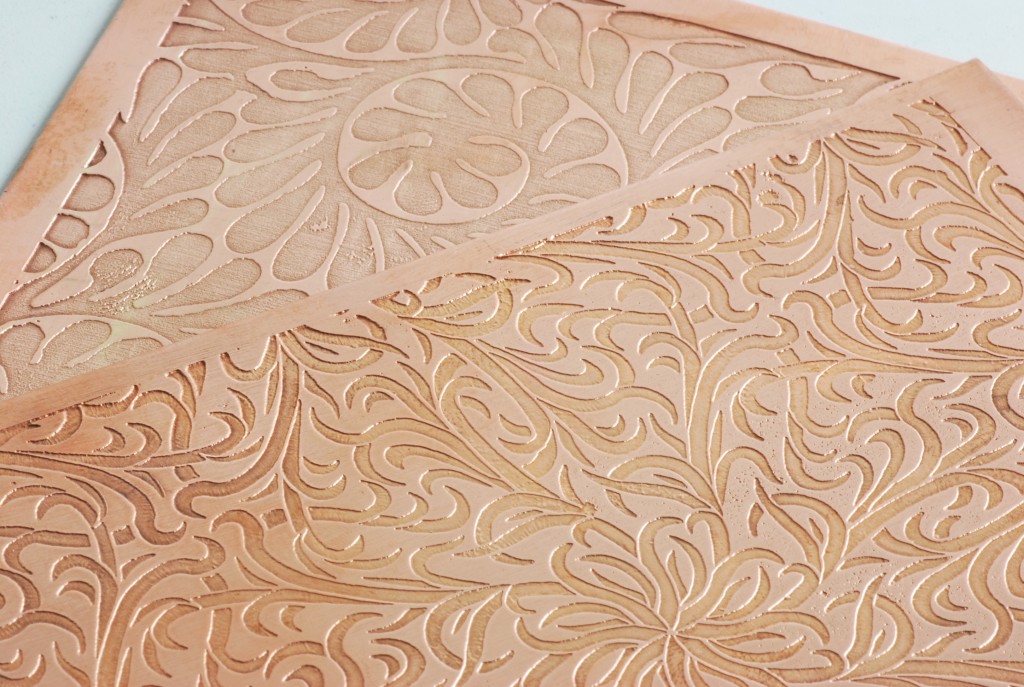 Etched Copper