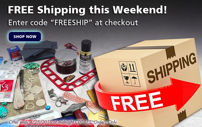 Free Shipping this Weekend